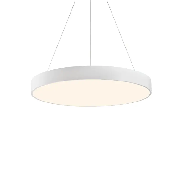 Пендел optimus с три режима на светлината, бял, aca lighting, led 100w, 3000k - 4500k - 6500k, 9500lm, hm29ledp100whcct